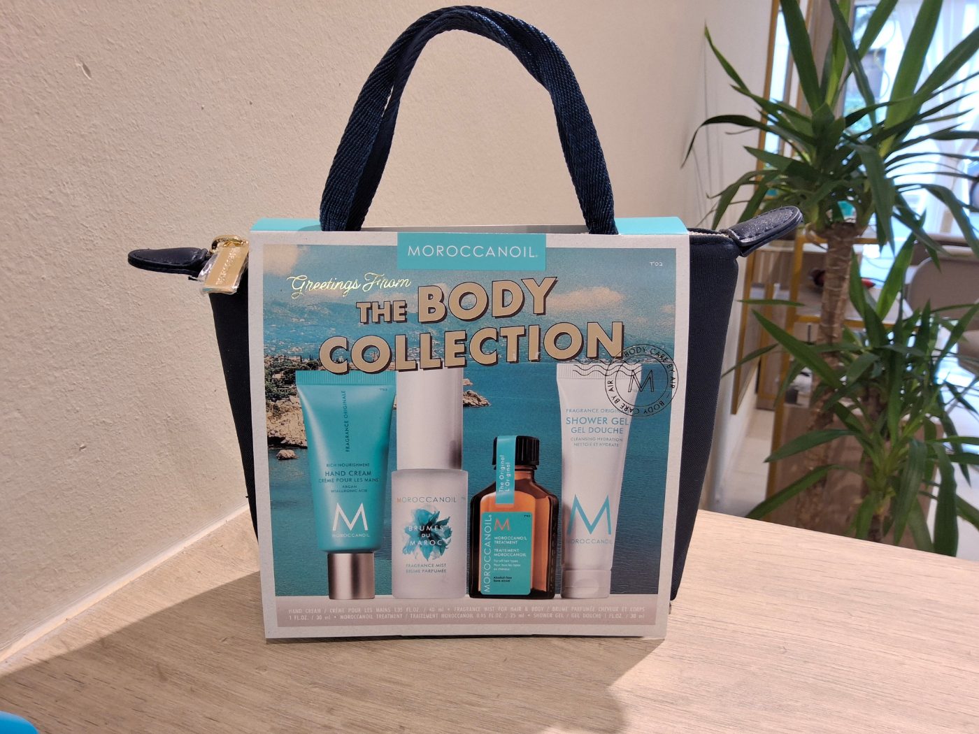 Mini kit cartera azul body collection